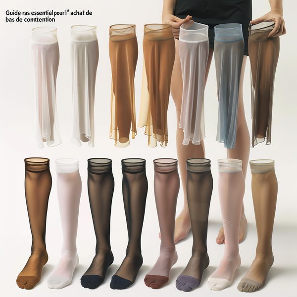 Guide essentiel pour l'achat de bas de contention